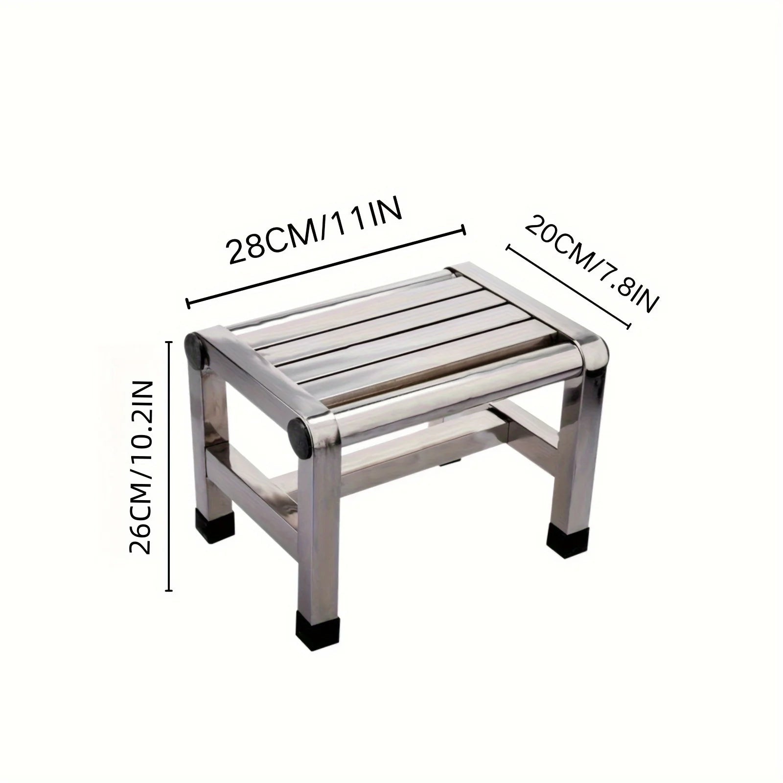Multi Functional Stainless Steel Stool