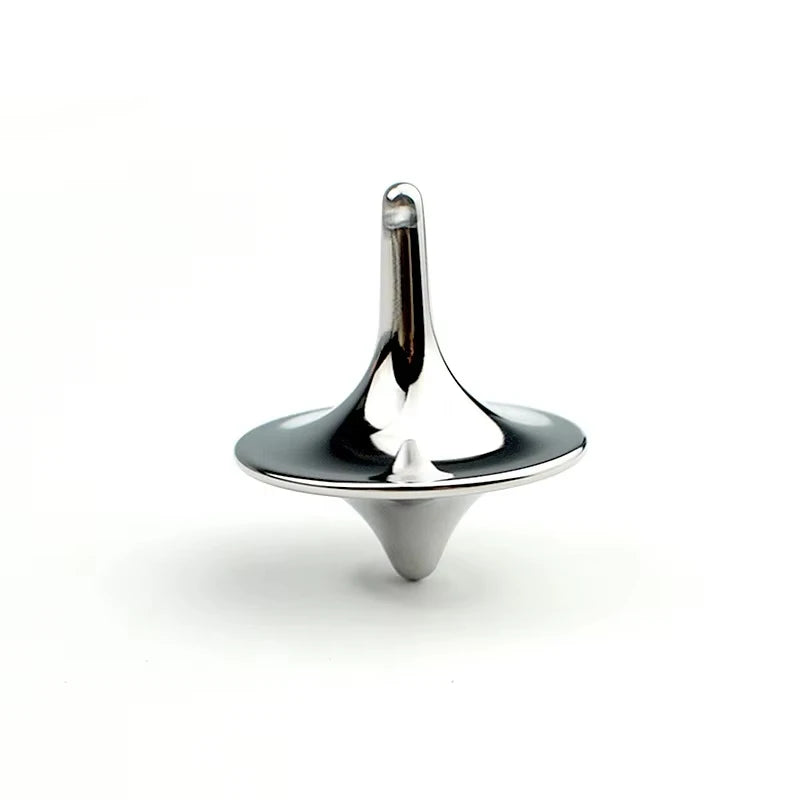 Hot Movie Totem Metal Gyro Silver Hand Spinning Top Fingertip Cyclone Gyroscope Antistress Fidget Toys for Kids Gifts
