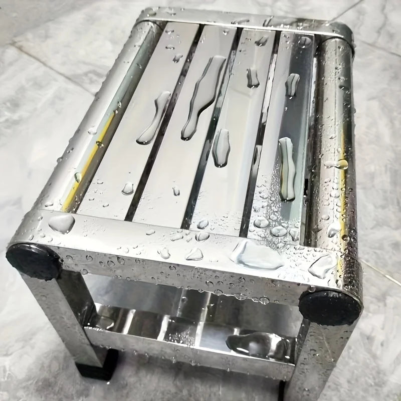 Multi Functional Stainless Steel Stool